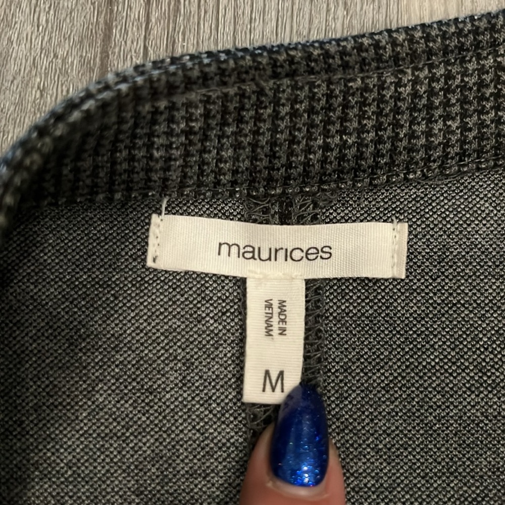 Maurices Houndstooth Jacket, Euc - image 4